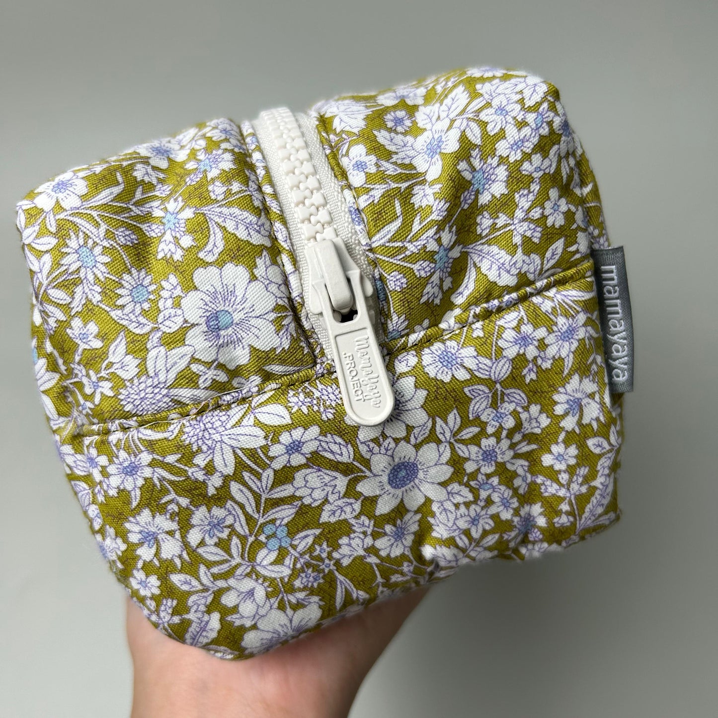 COSMETIC POUCH PUFFY_A7048_MINI KRISAN HIJAU