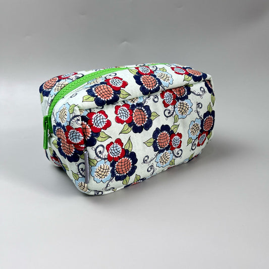 COSMETIC POUCH PUFFY_A7033_PASSIFLORA FLOWER