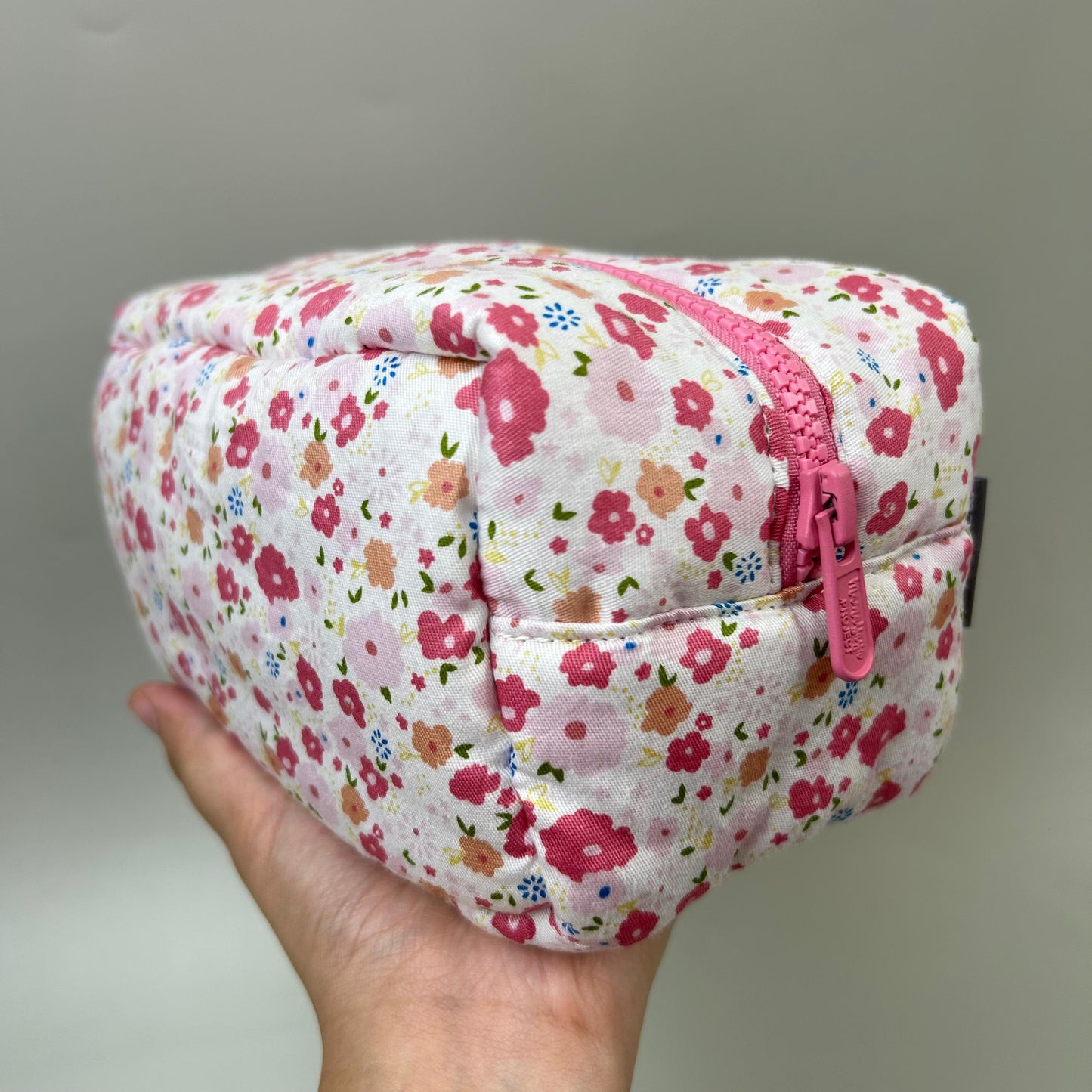 COSMETIC POUCH PUFFY_A7017_NIGELLA PINK