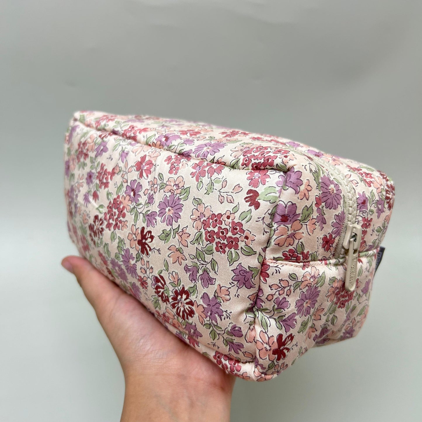 COSMETIC POUCH PUFFY_A7052_CALENDULA PINK