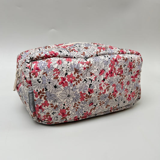 COSMETIC POUCH PUFFY_A7178_AZALEA MAROON