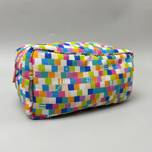 COSMETIC POUCH PUFFY_C7058_DADU PINK