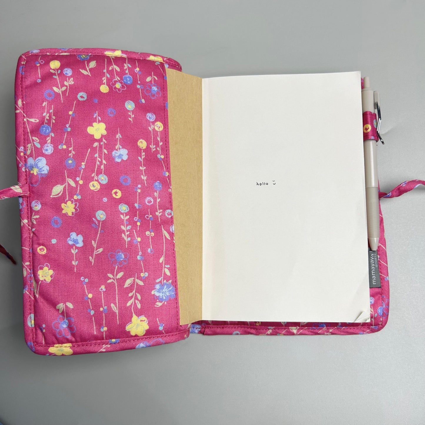 JOURNAL BOOK_A349_TANGKAI PANJANG DASAR PINK