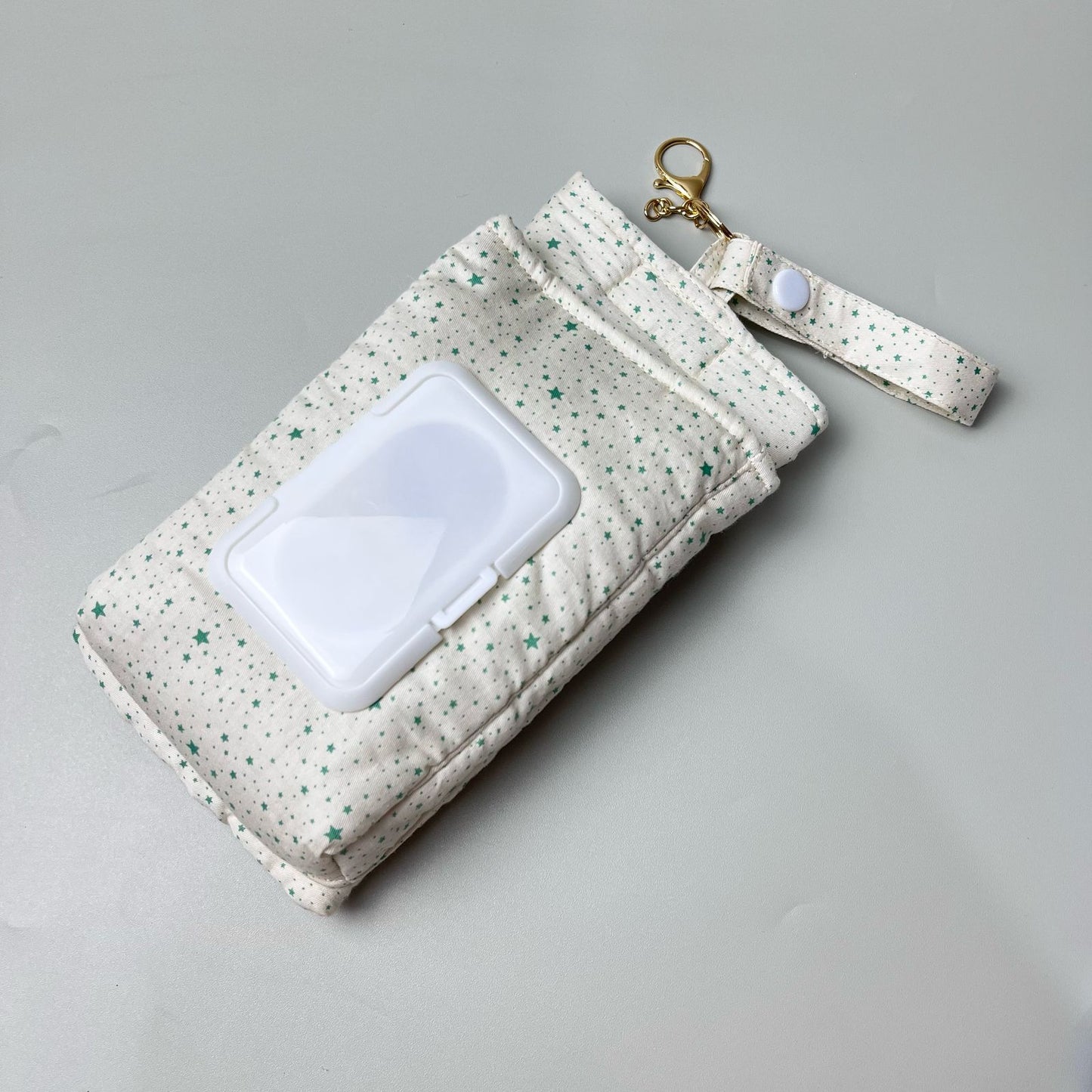 TISSUE POUCH 2 IN 1_A7262_BINTANG MINI HIJAU