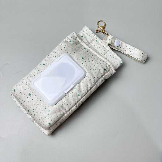 TISSUE POUCH 2 IN 1_A7262_BINTANG MINI HIJAU