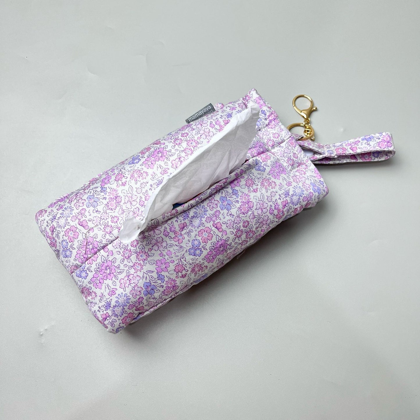 TISSUE POUCH 2 IN 1_A7269_MINI ASTER UNGU