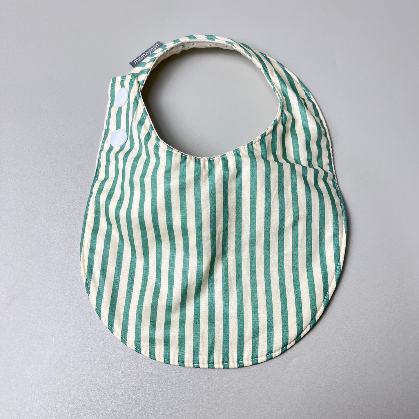 ROUND BIBS_A7262_BINTANG MINI HIJAU