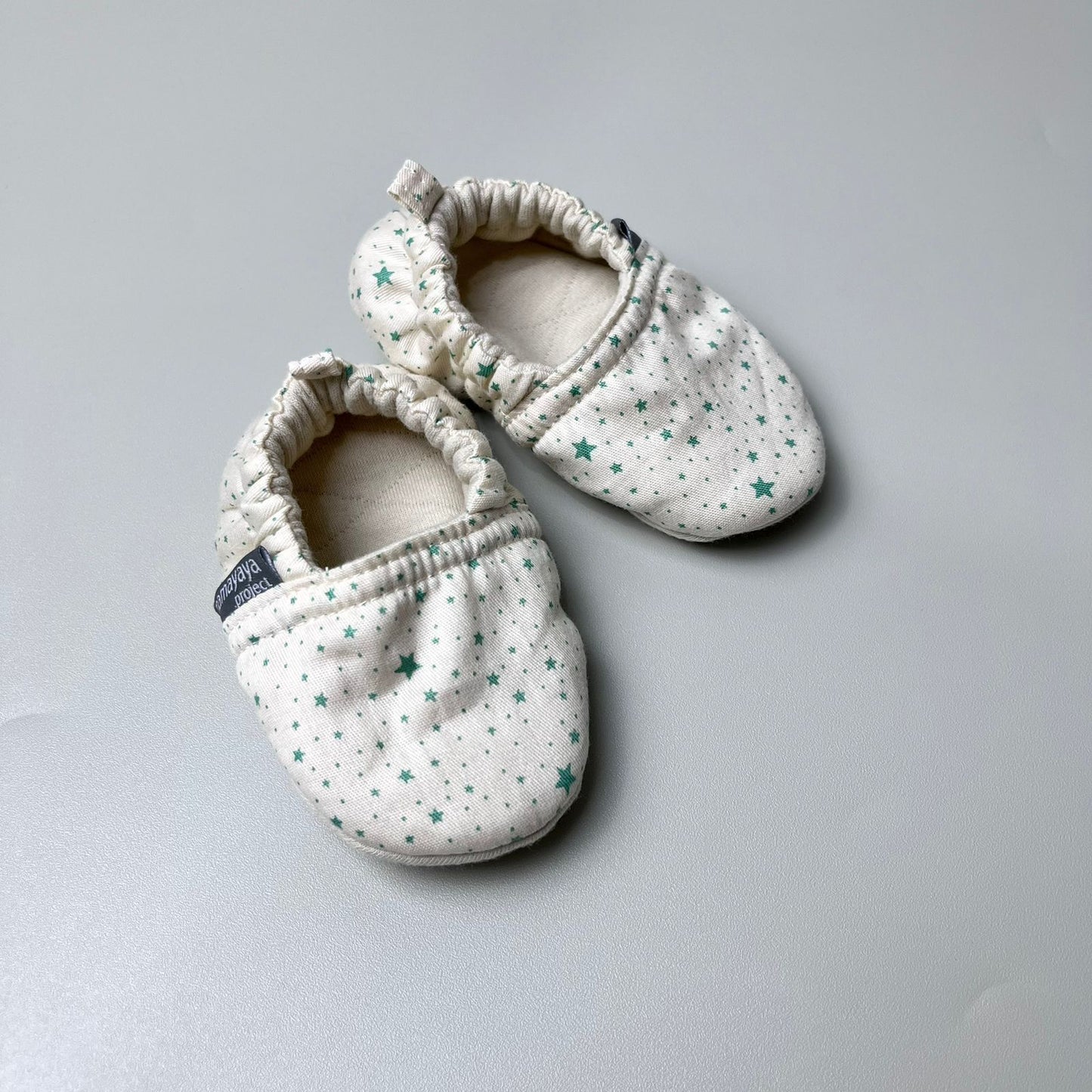BABY SHOES_A7262_BINTANG MINI HIJAU_(6-9)