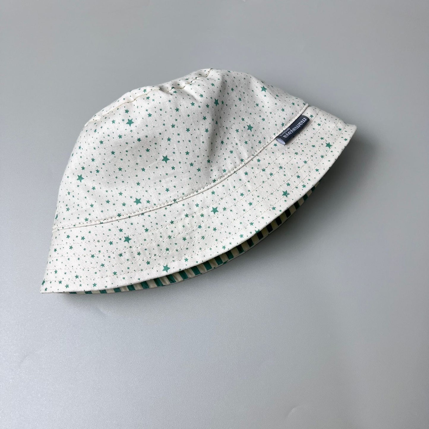 BUCKET HAT_A7262_BINTANG MINI HIJAU_48