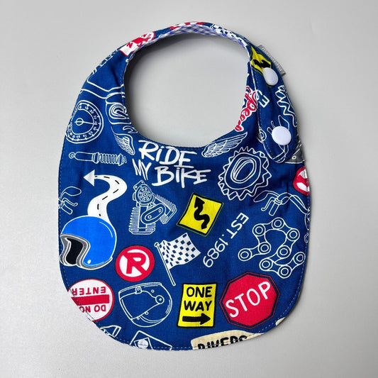 ROUND BIBS_A7249_BIKERS NAVY