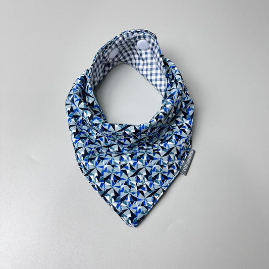 SCARF BIBS_A7264_ABSTRAK BIRU