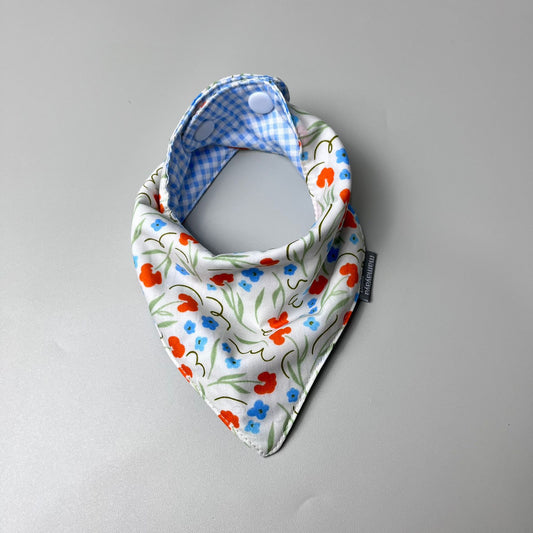 SCARF BIBS_A7254_BUTTERFLY BUSH FLOWER