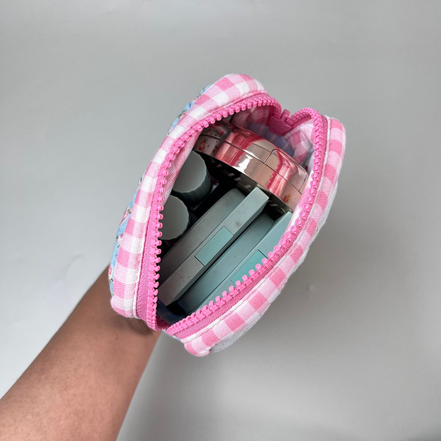 SET POUCH_ROSE BIRU