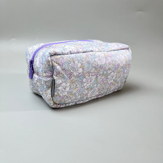 COSMETIC POUCH PUFFY_A6305_LAVATERA LILAC