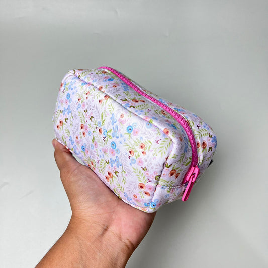 POUCH MEDIUM_C7164_MINI DANDELION PINK
