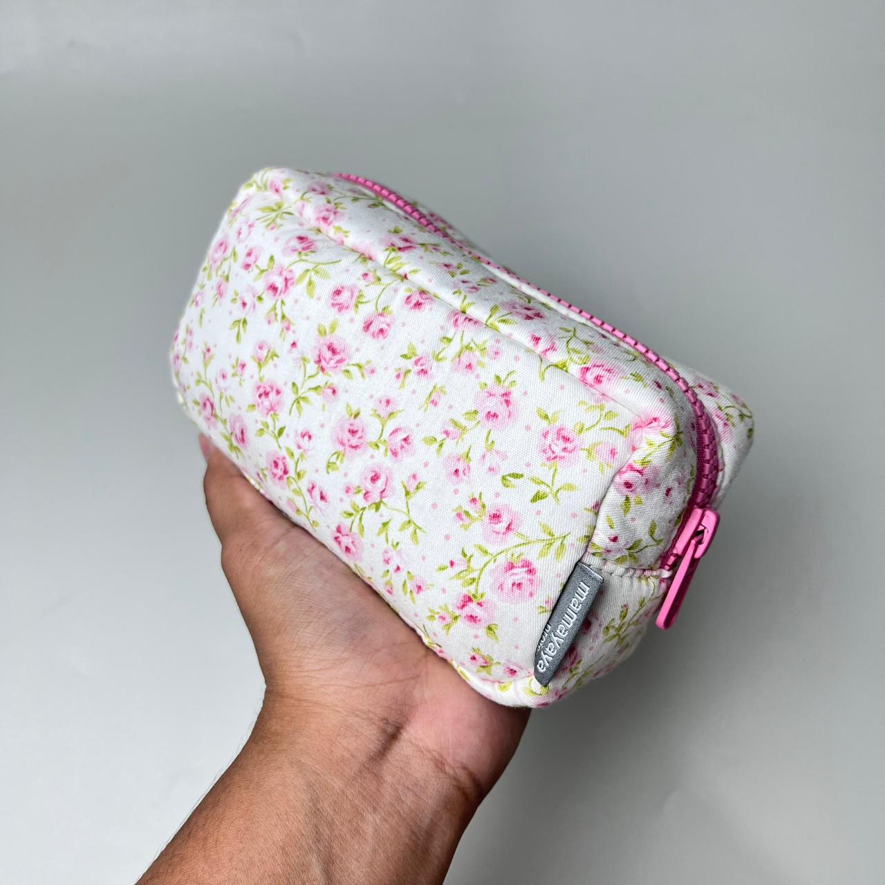 POUCH MEDIUM_A3007_ROSE DASAR CREAM