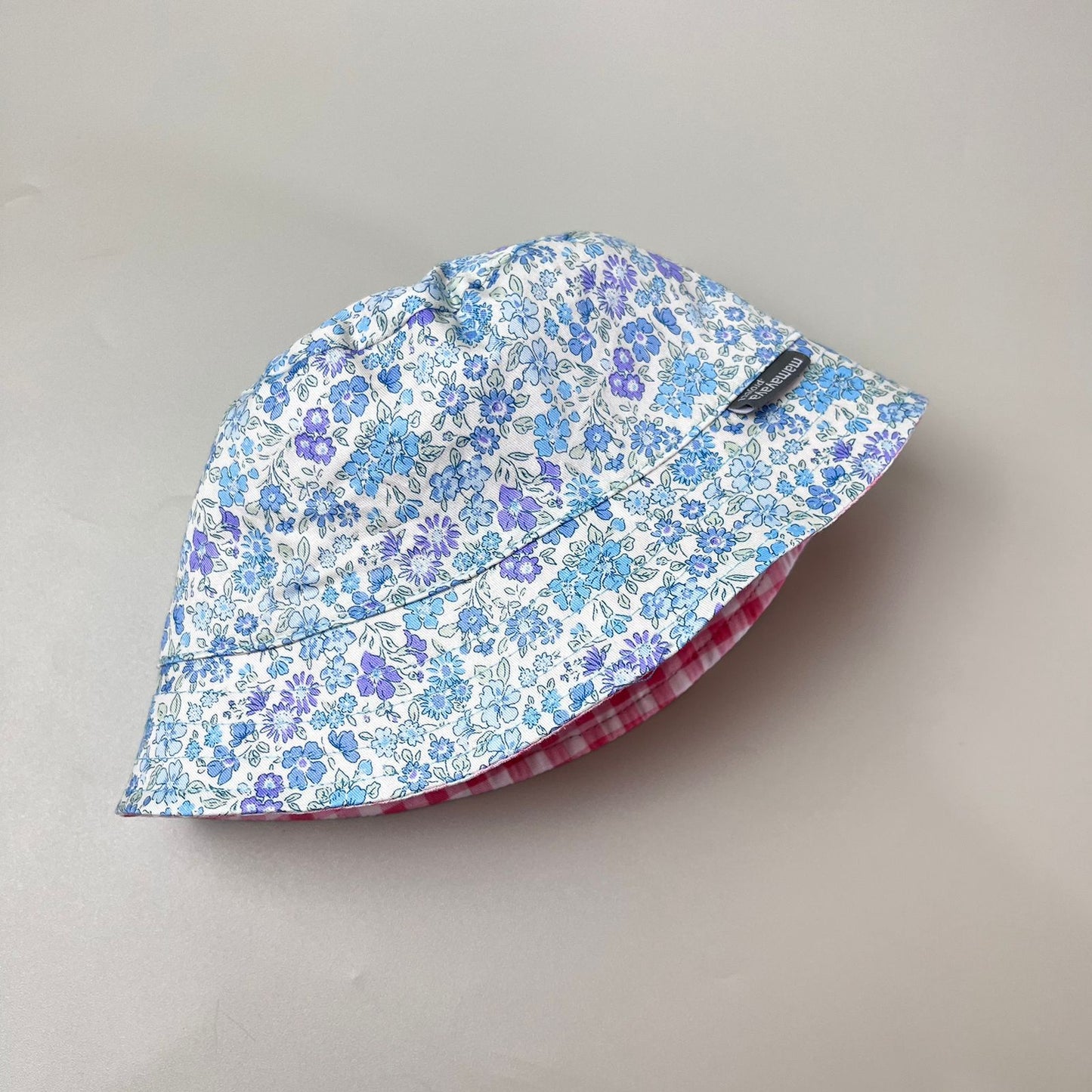 BUCKET HAT_A7257_MINI ASTER BIRU_48