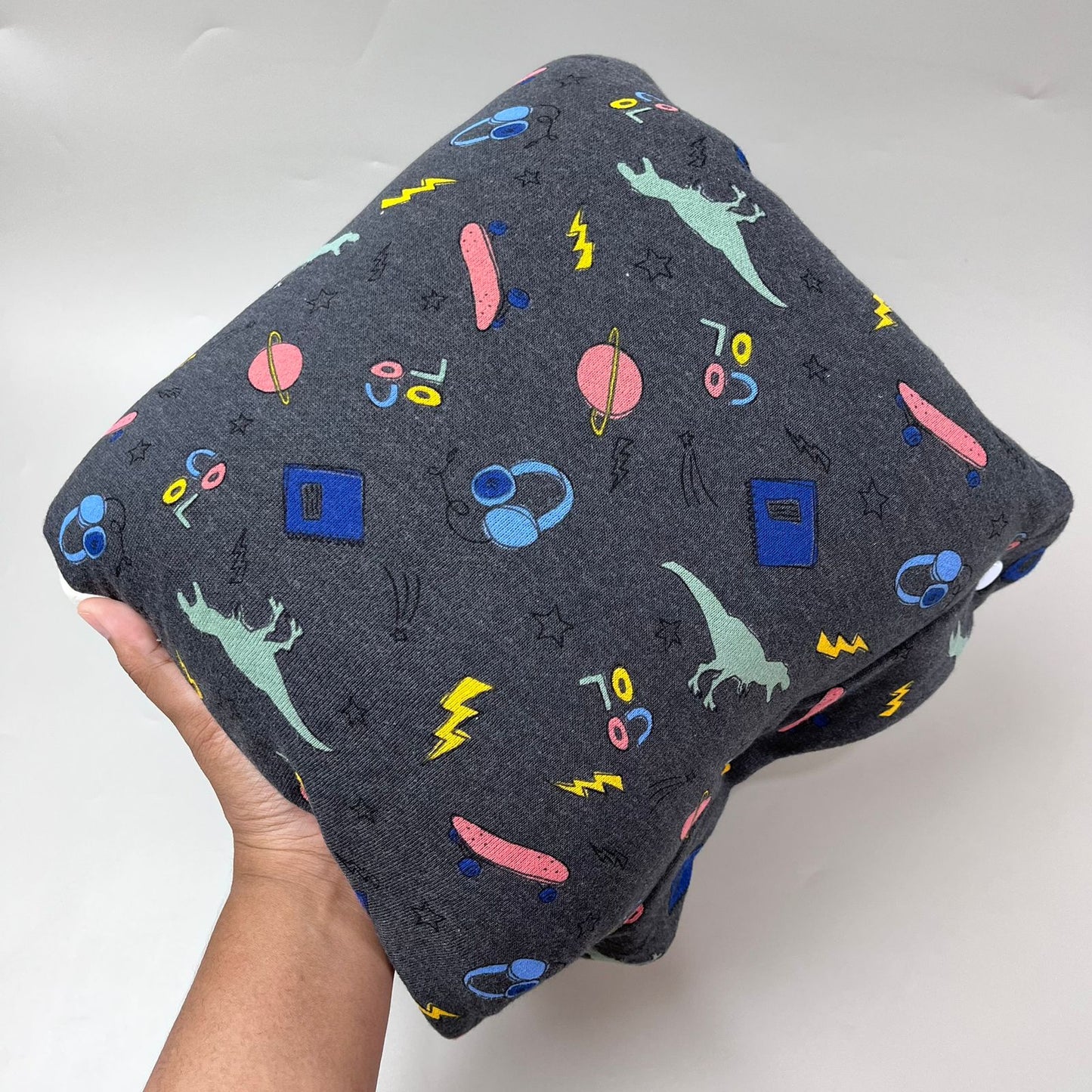 TRAVEL NURSING ARM PILLOW_⁠B7282_DINO COOL