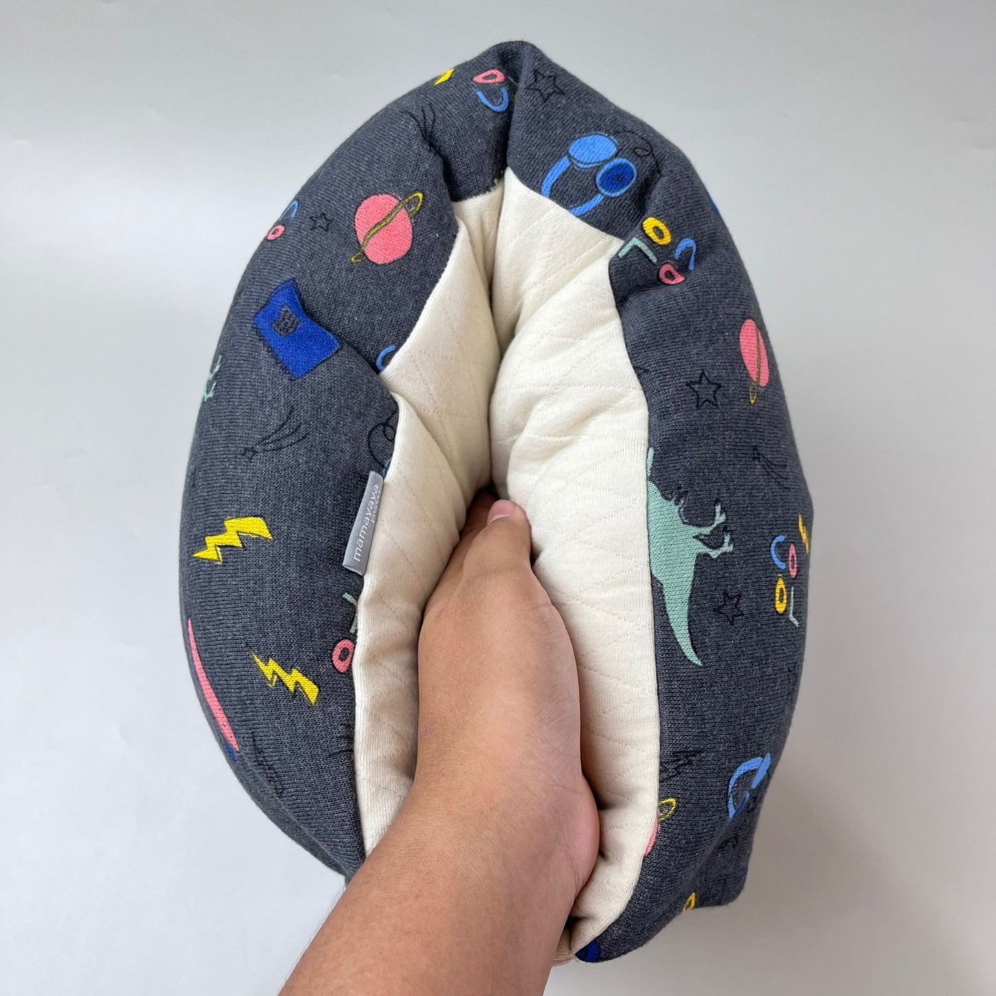 TRAVEL NURSING ARM PILLOW_⁠B7282_DINO COOL