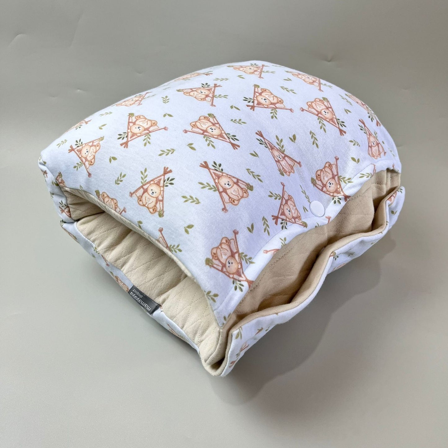 TRAVEL NURSING ARM PILLOW_⁠B7281_TENDA BERUANG BIRU