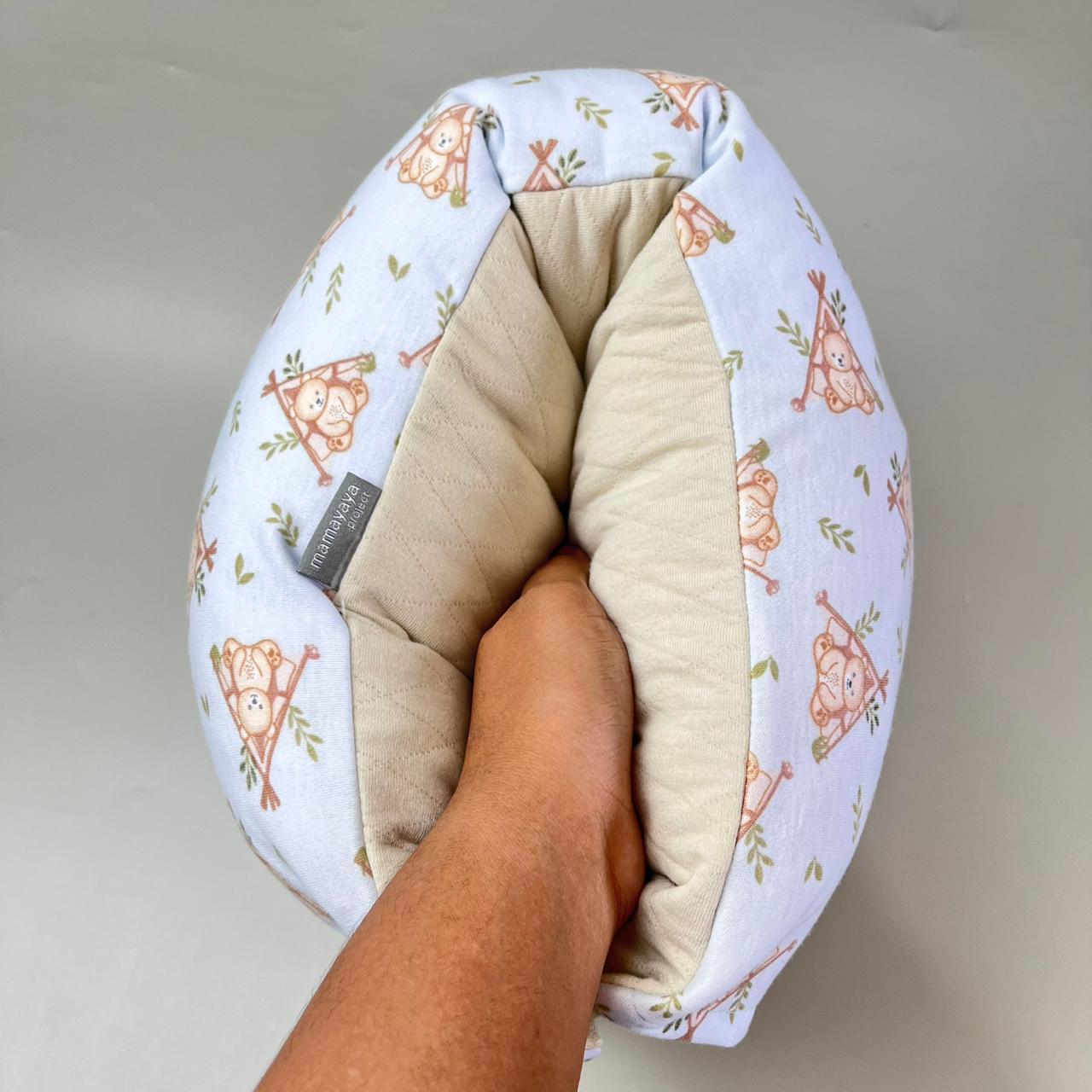 TRAVEL NURSING ARM PILLOW_⁠B7281_TENDA BERUANG BIRU