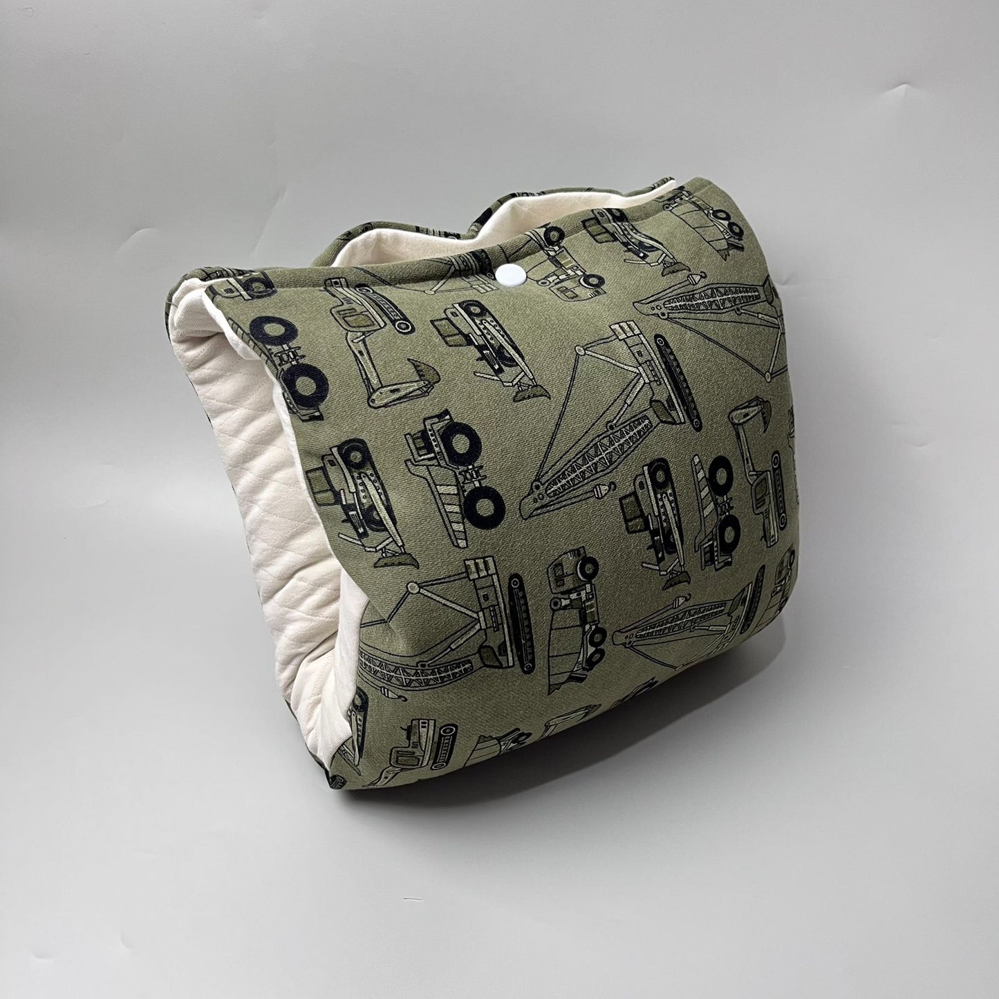 TRAVEL NURSING ARM PILLOW_⁠B7283_EXCAVATOR ARMY