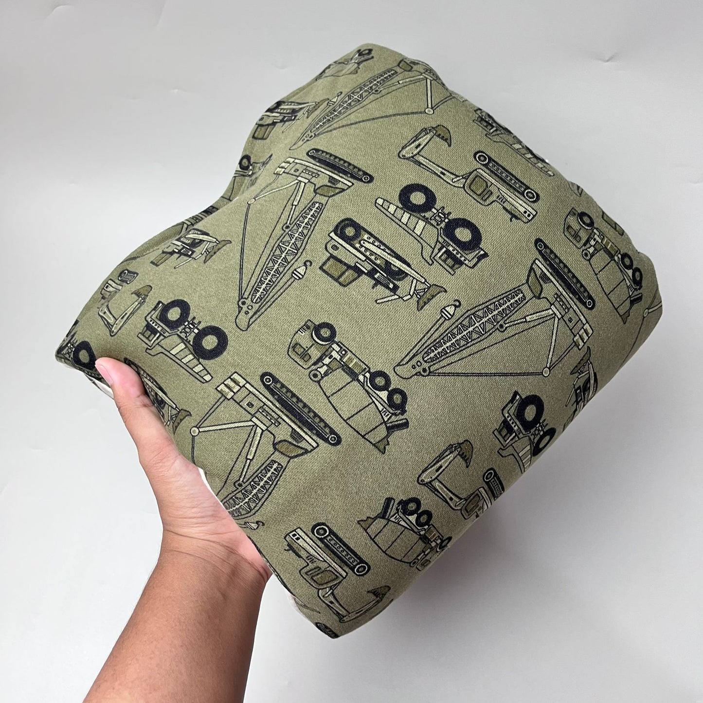 TRAVEL NURSING ARM PILLOW_⁠B7283_EXCAVATOR ARMY