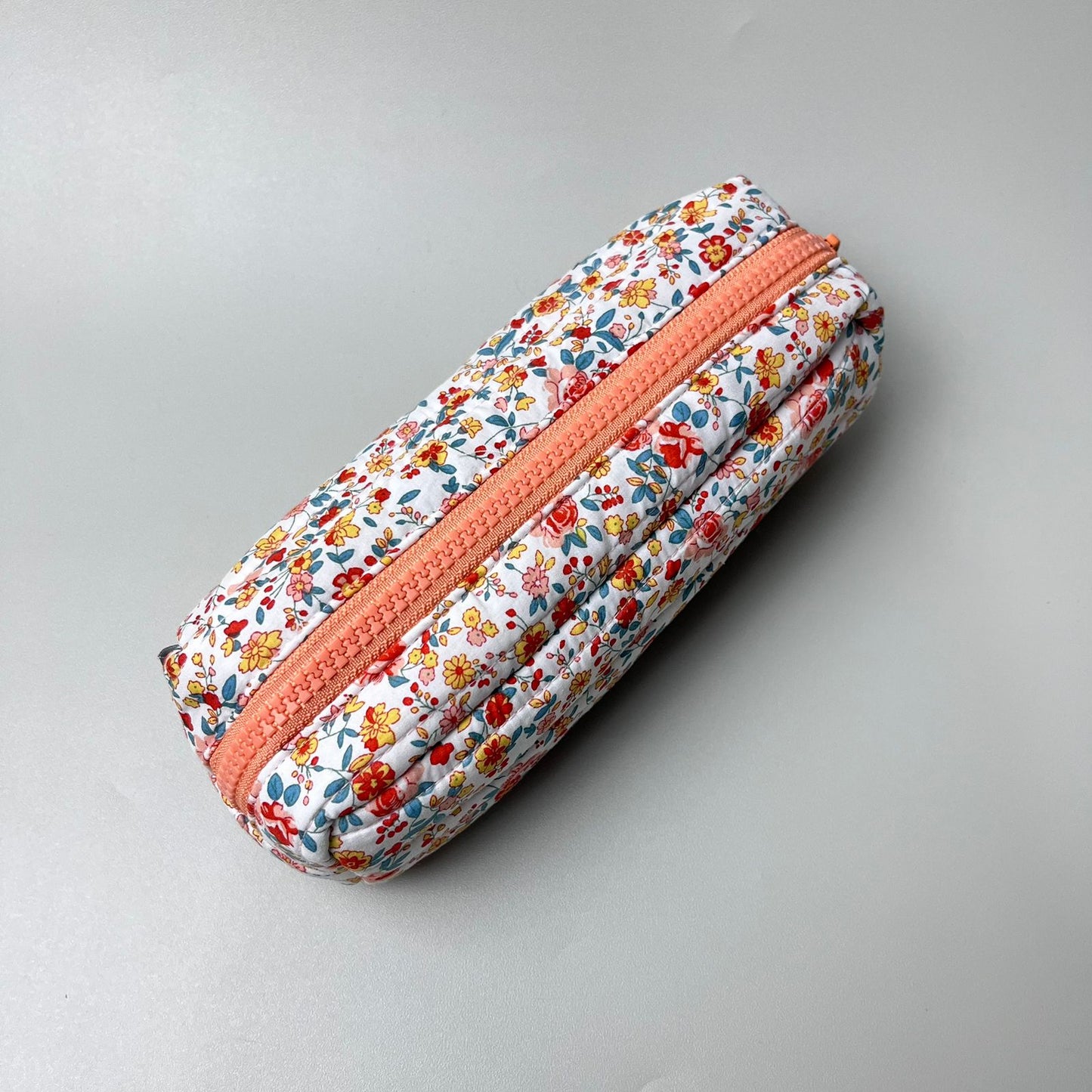 PENCIL CASE_A7127_BUNGA ORANGE
