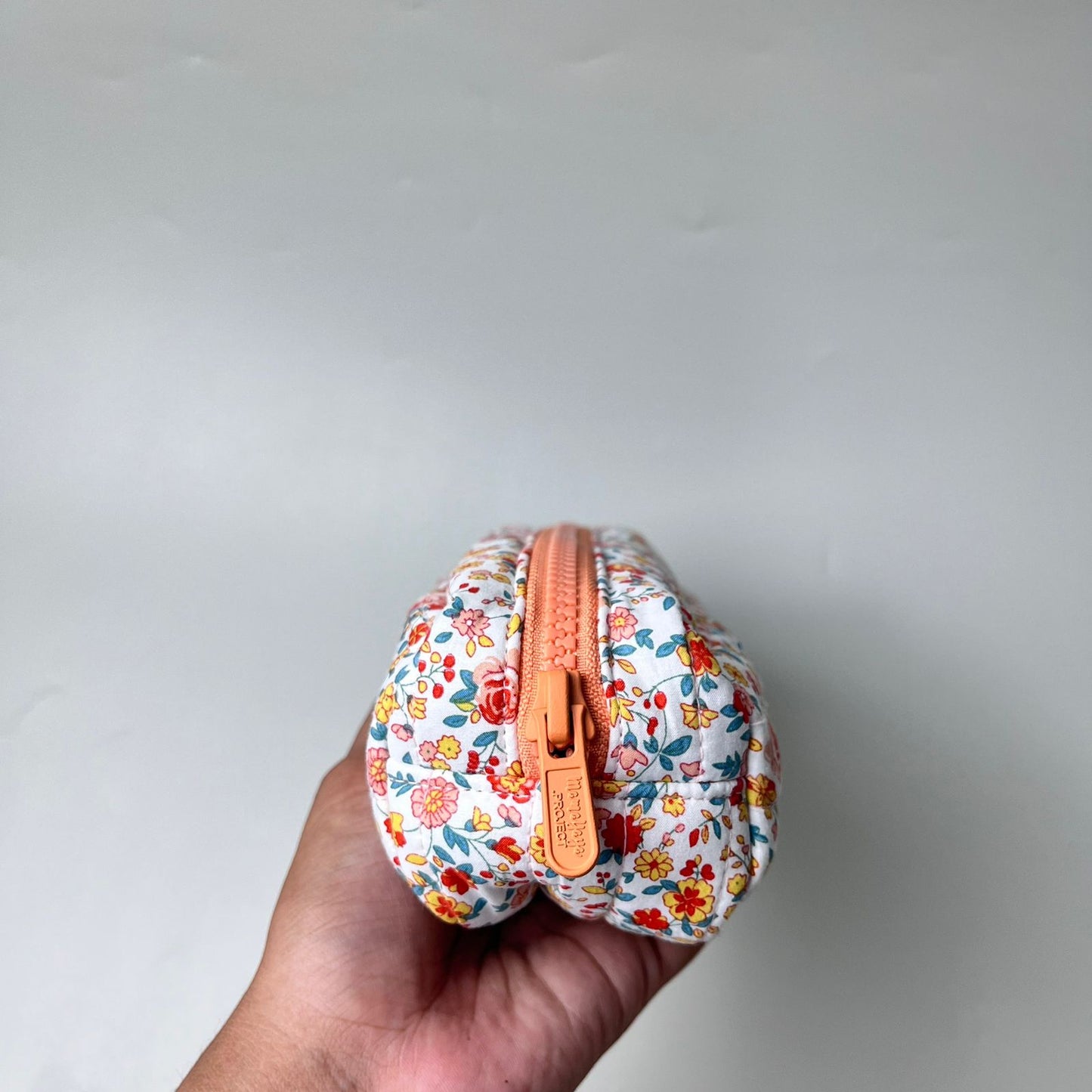 PENCIL CASE_A7127_BUNGA ORANGE