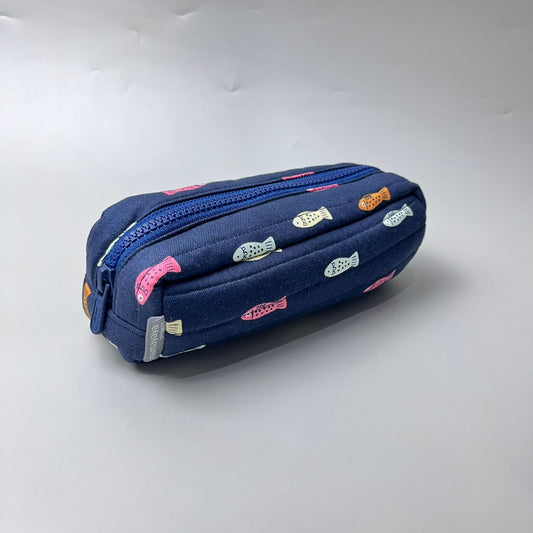PENCIL CASE_A6355_IKAN NAVY TWILL