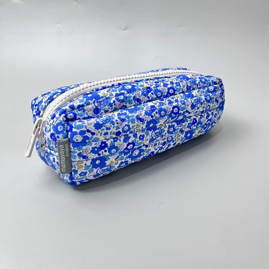 PENCIL CASE_A6387_EYESBLUE FLOWER