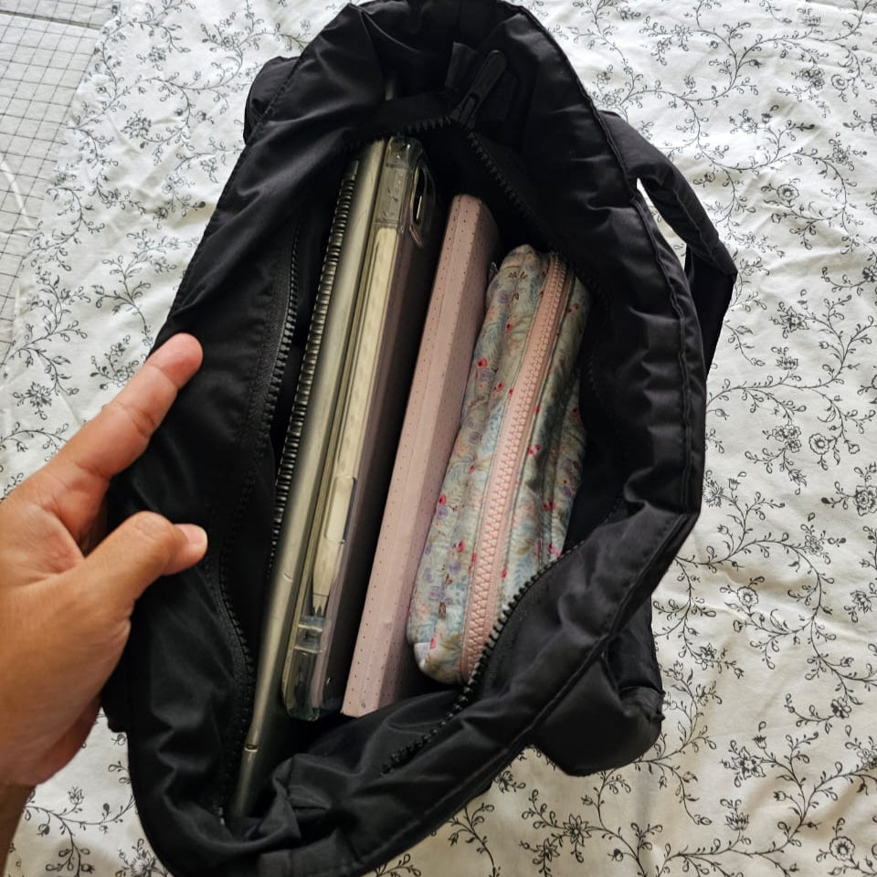 MTB - MEDIUM TOTE BAG_BLACK
