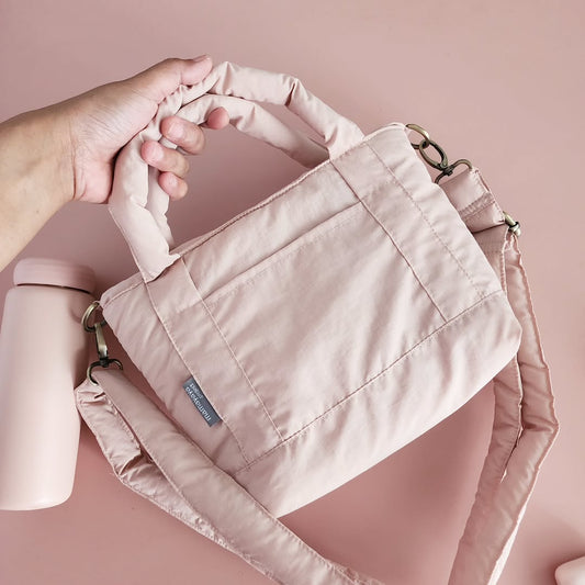 STB - SMALL TOTE BAG_ROMANTIC DUSTY PINK