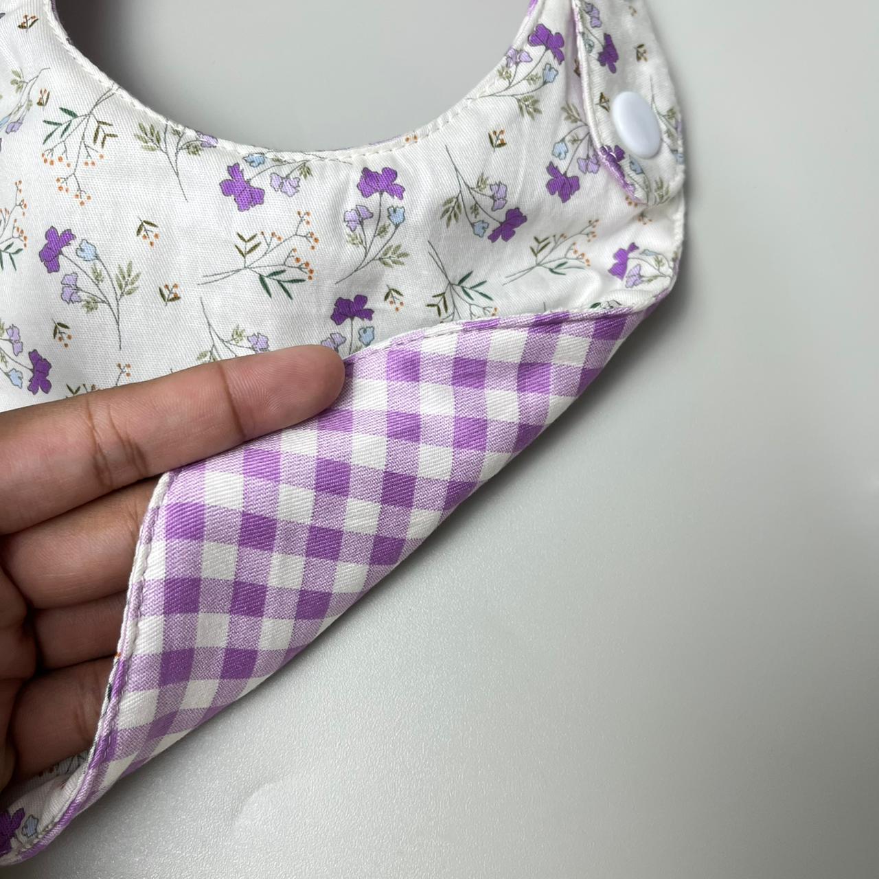ROUND BIBS_A7291_TANGKAI UNGU