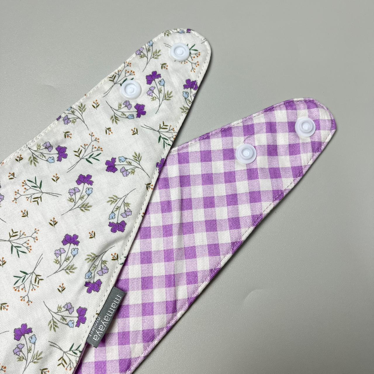 SCARF BIBS_A7291_TANGKAI UNGU
