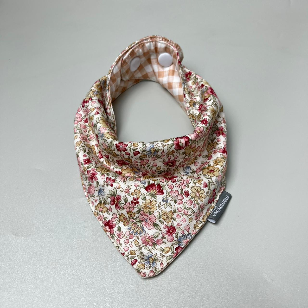 SCARF BIBS_A4121_BUNGA ANEMONE MERAH