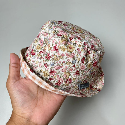 BUCKET HAT_A4121_BUNGA ANEMONE MERAH_48