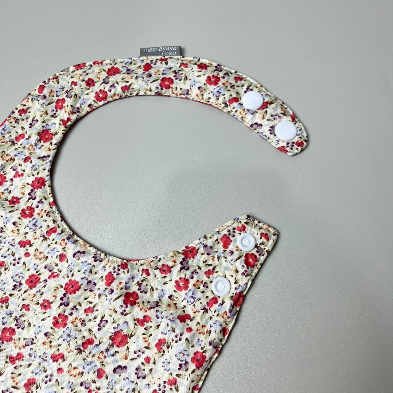 ROUND BIBS_A7288_ADENIUM MERAH