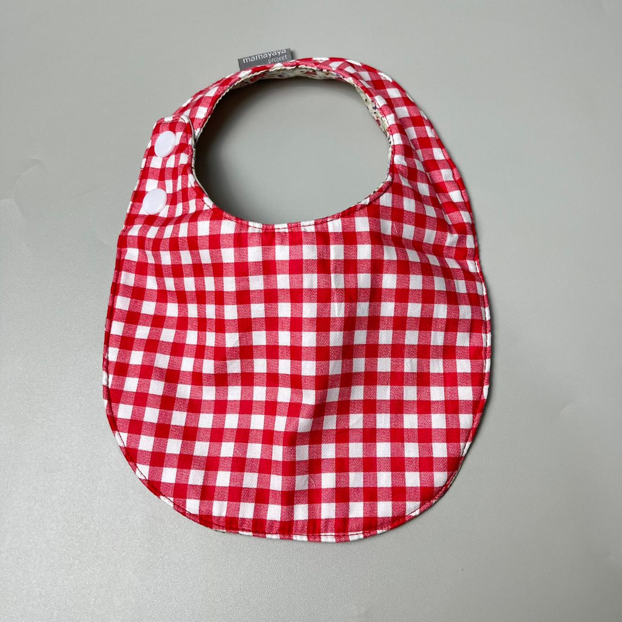 ROUND BIBS_A7288_ADENIUM MERAH