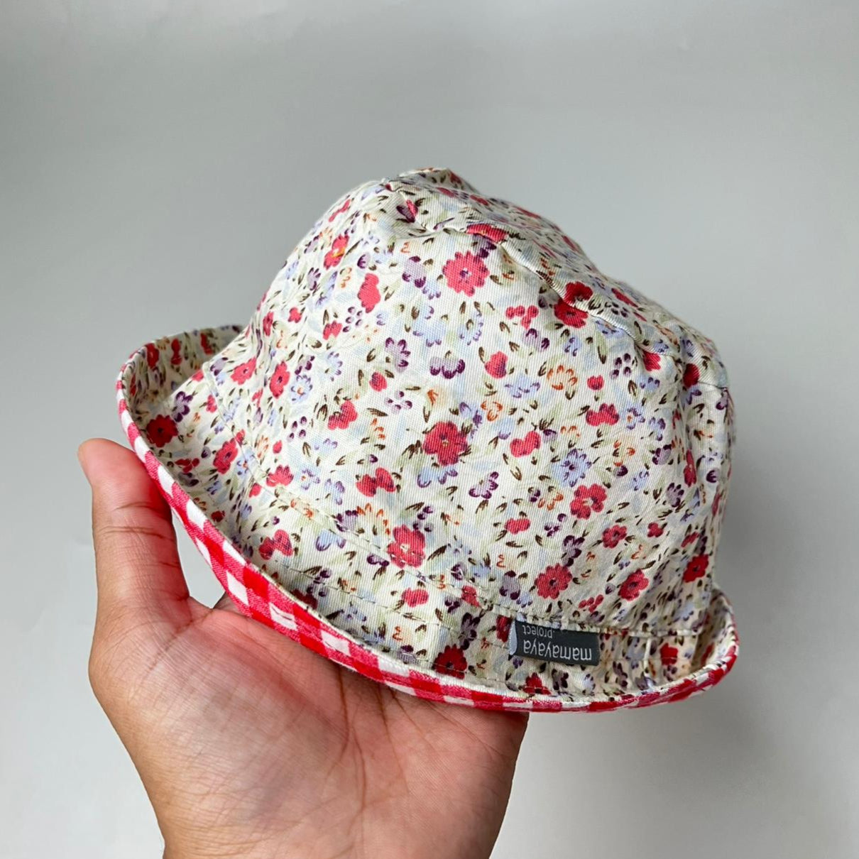 SET BABY | BUCKET HAT | BIBS | BABY SHOES_A7288_ADENIUM MERAH