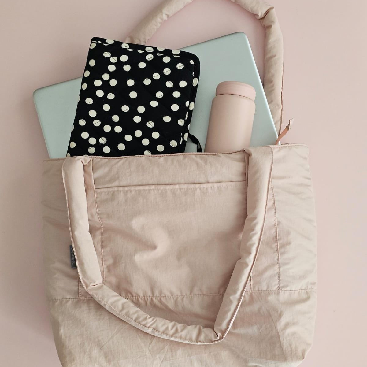 MTB - MEDIUM TOTE BAG_DUSTY PINK