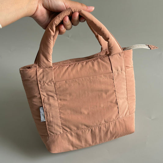 STB - SMALL TOTE BAG_CHOCO SAND