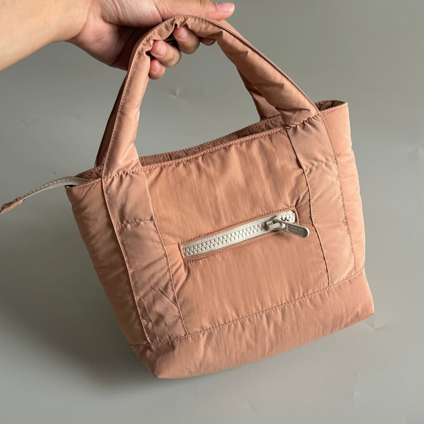 STB - SMALL TOTE BAG_CHOCO SAND