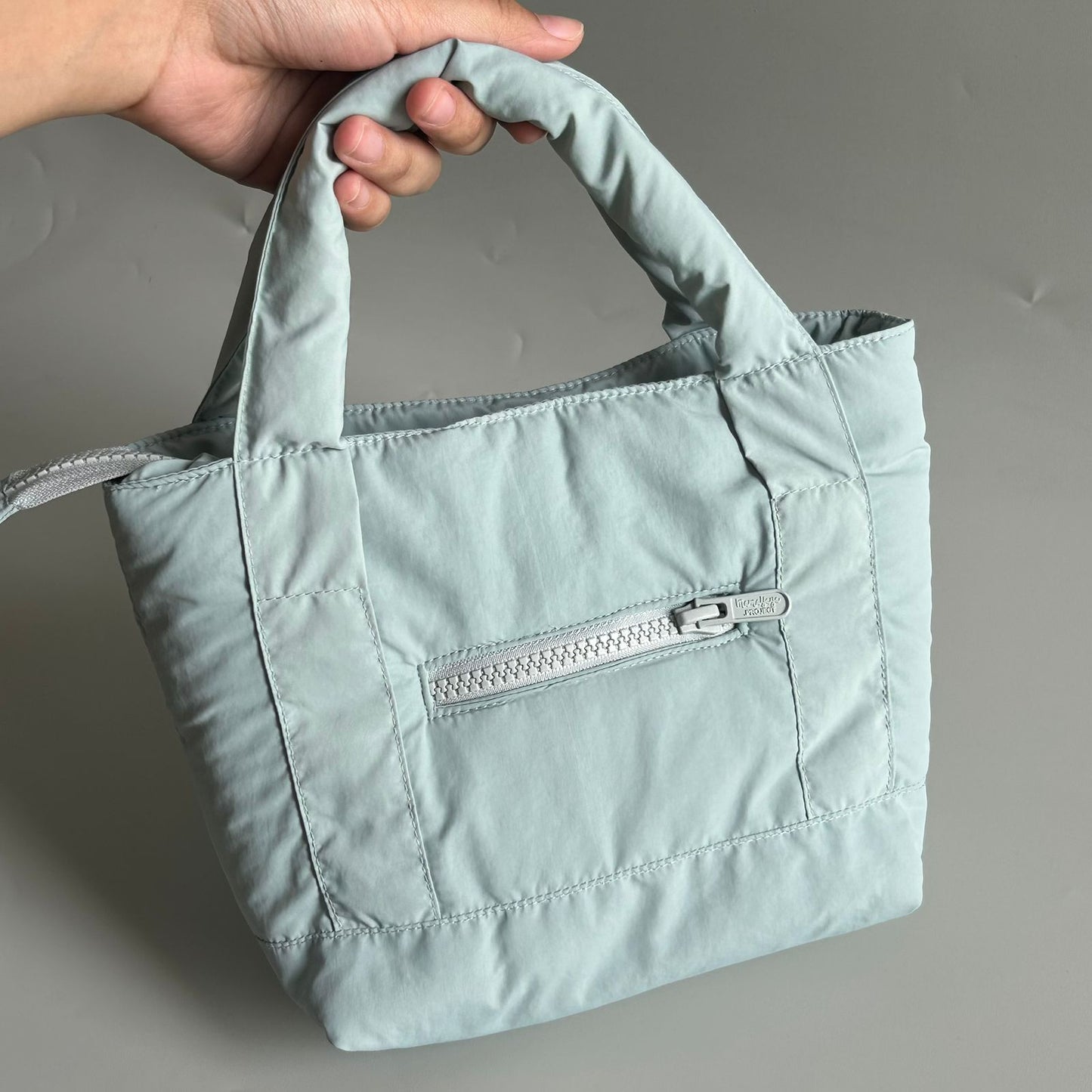 STB - SMALL TOTE BAG_SEA FOAM