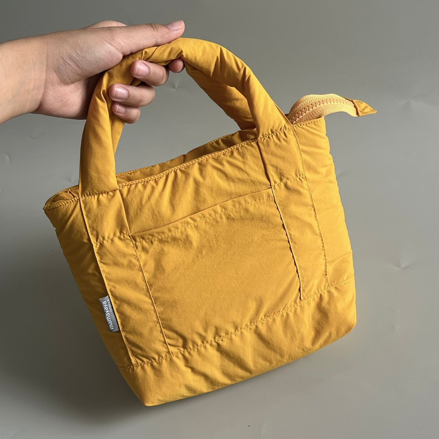 STB - SMALL TOTE BAG_MUSTARD