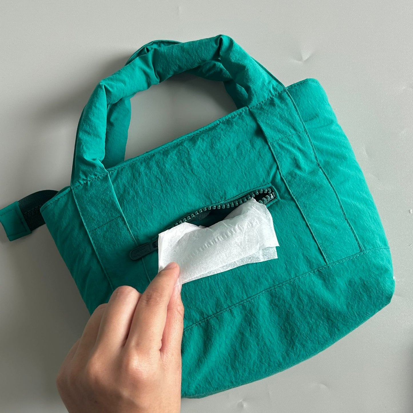 STB - SMALL TOTE BAG_PINE GREEN