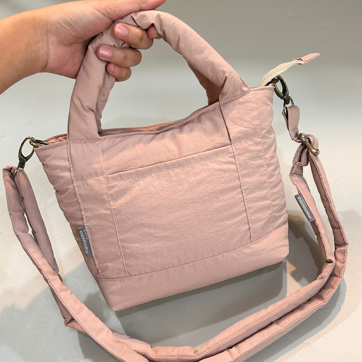 STB - SMALL TOTE BAG_DUSTY PINK
