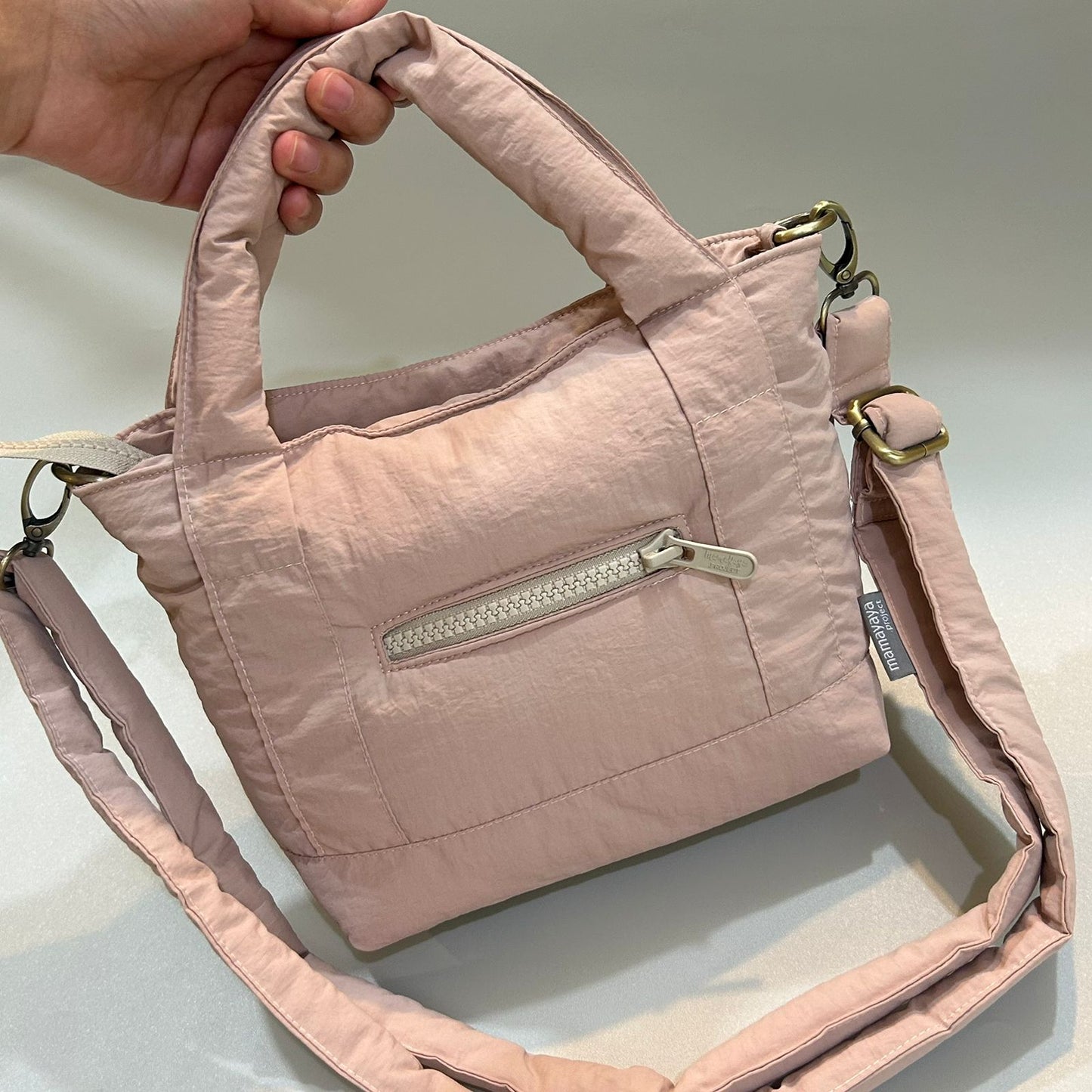 STB - SMALL TOTE BAG_DUSTY PINK