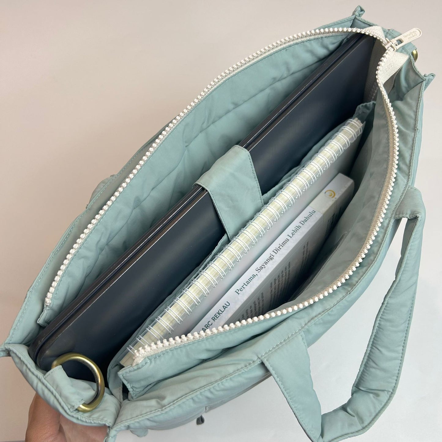 LAPTOP BAG_C7377_SEAFOAM