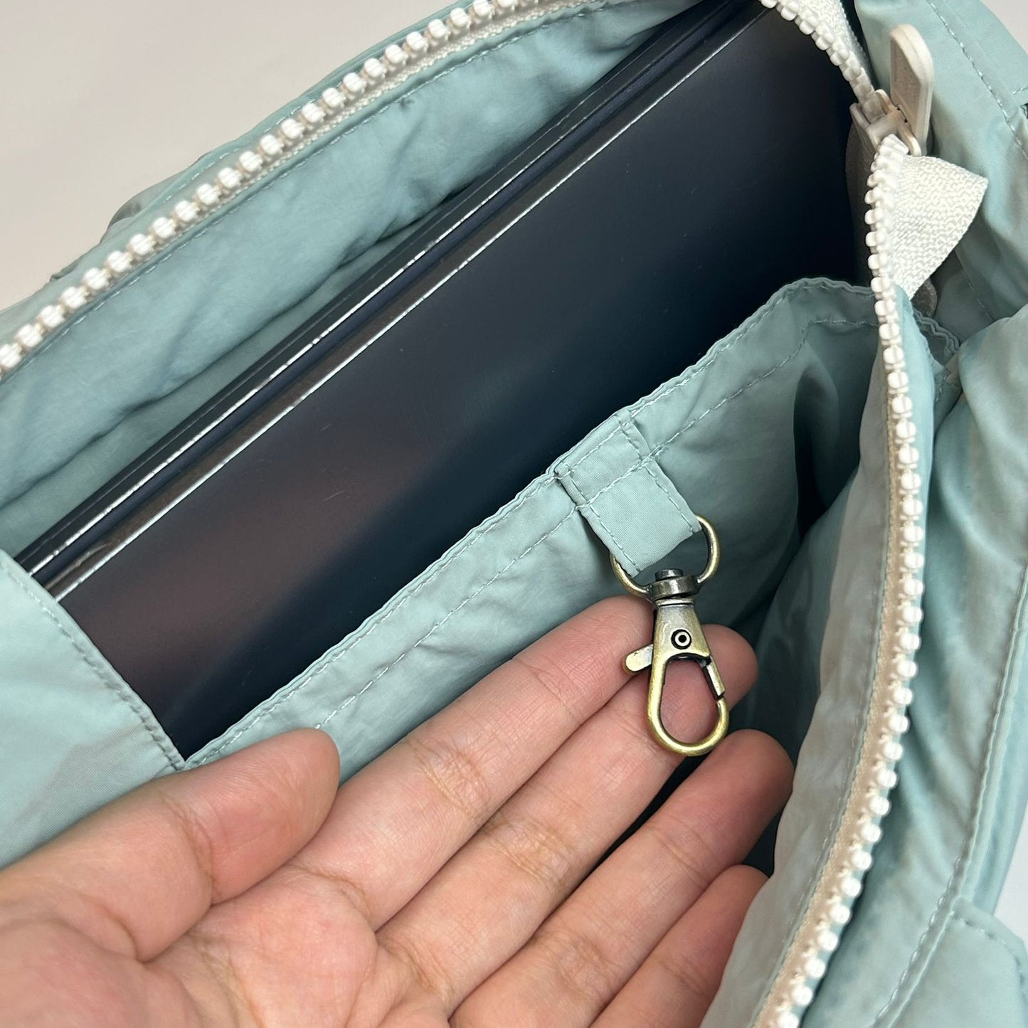 LAPTOP BAG_C7377_SEAFOAM